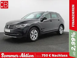 Schwarz Gebraucht 2023 VW Tiguan Elegance SUV | 36.450 € (Fairer Preis)