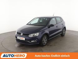 Blau Gebraucht 2016 VW Polo Allstar Kleinwagen | 11.310 € (Fairer Preis)