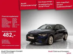 Blau Gebraucht 2023 Audi A3 Sportback Advanced Limousine | 32.940 € (Fairer Preis)