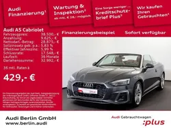 Daytonagrau perleffekt Gebraucht 2021 Audi A5 Cabriolet Ambiente Cabrio | 39.900 € (Fairer Preis)