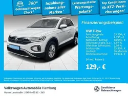 Pure white Gebraucht 2024 VW T-Roc Life SUV | 23.750 € (Fairer Preis)