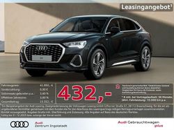 Mythosschwarz metallic Gebraucht 2025 Audi Q3 Sportback S-Line SUV | 41.890 € (Guter Preis)