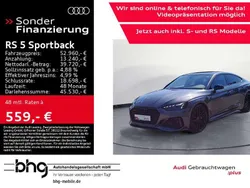 Daytonagrau perleffekt Gebraucht 2021 Audi RS5 Limousine | 52.960 € (Superpreis)