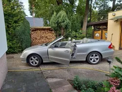 Silber Gebraucht 2004 Mercedes CLK200 Elegance Cabrio | 6.450 € (Superpreis)