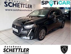 Schwarz Gebraucht 2023 Peugeot e-208 Allure Kleinwagen | 18.990 € (Fairer Preis)