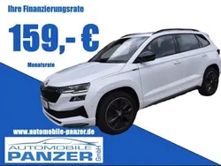 Weiß Gebraucht 2022 Skoda Karoq SportLine SUV | 28.990 € (Guter Preis)
