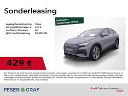 Kieselgrau Gebraucht 2025 Audi Q4 Sportback e-tron Ambiente SUV | 46.340 € (Teuer)