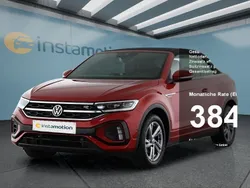 Rot Gebraucht 2024 VW T-Roc Cabriolet Cabrio | 32.899 € (Fairer Preis)