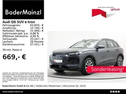 Manhattangrau metallic Gebraucht 2024 Audi Q6 e-tron Ambiente SUV | 63.830 € (Guter Preis)