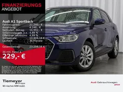 Blau Gebraucht 2024 Audi A1 Sportback Advanced Kleinwagen | 21.240 € (Guter Preis)