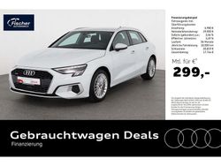 Gletscherweiß metallic Gebraucht 2024 Audi A3 Sportback Advanced Limousine | 35.980 € (Guter Preis)