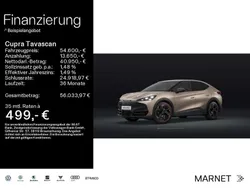 Beige Neu 2025 Cupra Tavascan VZ SUV | 54.600 € (Fairer Preis)
