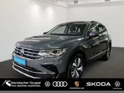 (delfingrau metallic) Gebraucht 2021 VW Tiguan Elegance SUV | 30.980 € (Guter Preis)