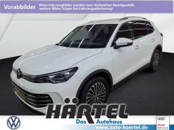 Pure white, solid Gebraucht 2024 VW Tiguan Elegance SUV | 36.900 € (Fairer Preis)
