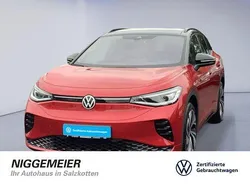 Kings red metallic / dach schwar (metallic) Gebraucht 2024 VW ID.4 GTX SUV | 44.890 € (Etwas zu teuer)