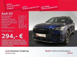 Navarrablau metallic Gebraucht 2021 Audi Q3 Advanced SUV | 34.443 € (Fairer Preis)