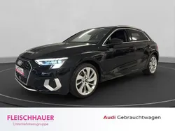 Schwarz Gebraucht 2021 Audi A3 Sportback Advanced Limousine | 23.980 € (Fairer Preis)