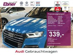 Turboblau sonderfarbe (metallic) Gebraucht 2020 Audi Q5 S-Line SUV | 37.820 € (Fairer Preis)