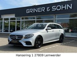 Silber Gebraucht 2018 Mercedes E220 AMG Kombi | 24.950 € (Fairer Preis)