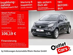 Schwarz Gebraucht 2018 Smart ForFour Limousine | 9.999 € (Fairer Preis)
