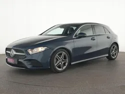 Denimblau Gebraucht 2020 Mercedes A200 AMG line Limousine | 25.989 € (Fairer Preis)