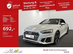 Gletscherweiss metallic Gebraucht 2022 Audi S5 Cabriolet Sport Cabrio | 50.799 € (Guter Preis)