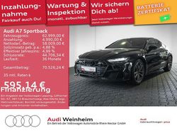 Mythosschwarz metallic Gebraucht 2024 Audi A7 Sportback Ambiente Kleinwagen | 70.599 € (Teuer)