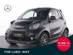 Schwarz Gebraucht 2022 Smart ForTwo Electric Drive Exclusive Cabrio | 14.445 € (Guter Preis)