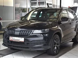 Schwarzmagic perleffekt Gebraucht 2021 Skoda Karoq SportLine SUV | 26.800 € (Fairer Preis)