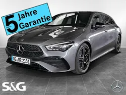 Metalliclack mountaingrau Gebraucht 2025 Mercedes CLA200 AMG Kombi | 45.690 €