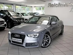 Tornadograu (metallic) Gebraucht 2015 Audi A5 Cabriolet S-Line Cabrio | 18.980 € (Fairer Preis)