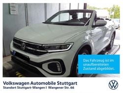 Pure white schwarz Gebraucht 2024 VW T-Roc Cabriolet R-line Cabrio | 29.930 € (Superpreis)