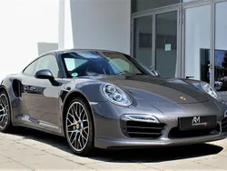 Achatgraumetallic (metallic) Gebraucht 2015 Porsche 911 Turbo S Coupé | 129.800 € (Etwas zu teuer)