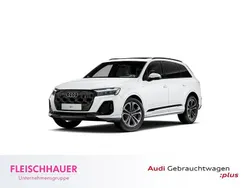 Gletscherweiß metallic Gebraucht 2025 Audi Q7 S-Line SUV | 69.990 €