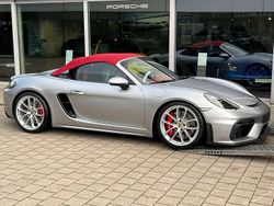 Grau Gebraucht 2023 Porsche Boxster Spyder Cabrio | 111.111 € (Superpreis)