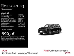 Tiefschwarz Gebraucht 2021 Audi Q7 S-Line SUV | 45.890 € (Fairer Preis)