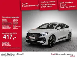 Gletscherweiß metallic Gebraucht 2022 Audi Q4 Sportback e-tron S-Line SUV | 42.640 € (Etwas zu teuer)
