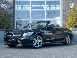 Schwarz Gebraucht 2016 Mercedes C180 AMG Cabrio | 23.595 € (Etwas zu teuer)