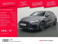 Mythosschwarz Neu 2025 Audi S3 Sportback Kombi | 60.980 €