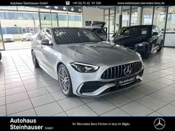Lack hightechsilber Gebraucht 2024 Mercedes C43 AMG Premium Plus Limousine | 57.900 € (Guter Preis)