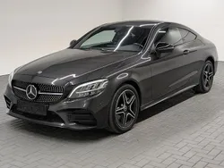 Grau Gebraucht 2019 Mercedes C180 AMG line Coupé | 23.980 € (Fairer Preis)
