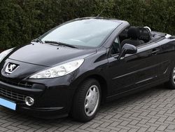 Schwarz metallic Gebraucht 2008 Peugeot 207 CC Sport Cabrio | 12.499 €