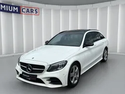 Weiß Gebraucht 2019 Mercedes C220 AMG Limousine | 20.990 € (Fairer Preis)