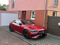 Rot Gebraucht 2024 Mercedes CLE200 AMG Line Premium Coupé | 54.900 € (Guter Preis)