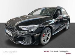 Schwarz Gebraucht 2024 Audi A3 Sportback e-tron S-Line Limousine | 49.269 €
