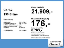 Blau Gebraucht 2023 Citroën C4 Shine Limousine | 21.909 € (Teuer)