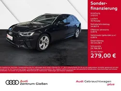 Mythosschwarz metallic Gebraucht 2024 Audi A4 S-Line Kombi | 38.430 € (Guter Preis)
