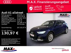 Navarrablau metallic Gebraucht 2024 Audi A1 Basis Kleinwagen | 26.879 € (Fairer Preis)