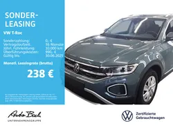 Blau (petroleum blue metallic) Gebraucht 2024 VW T-Roc Style SUV | 29.940 € (Fairer Preis)