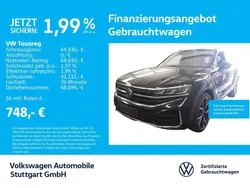Schwarz Gebraucht 2023 VW Touareg SUV | 64.930 € (Fairer Preis)
